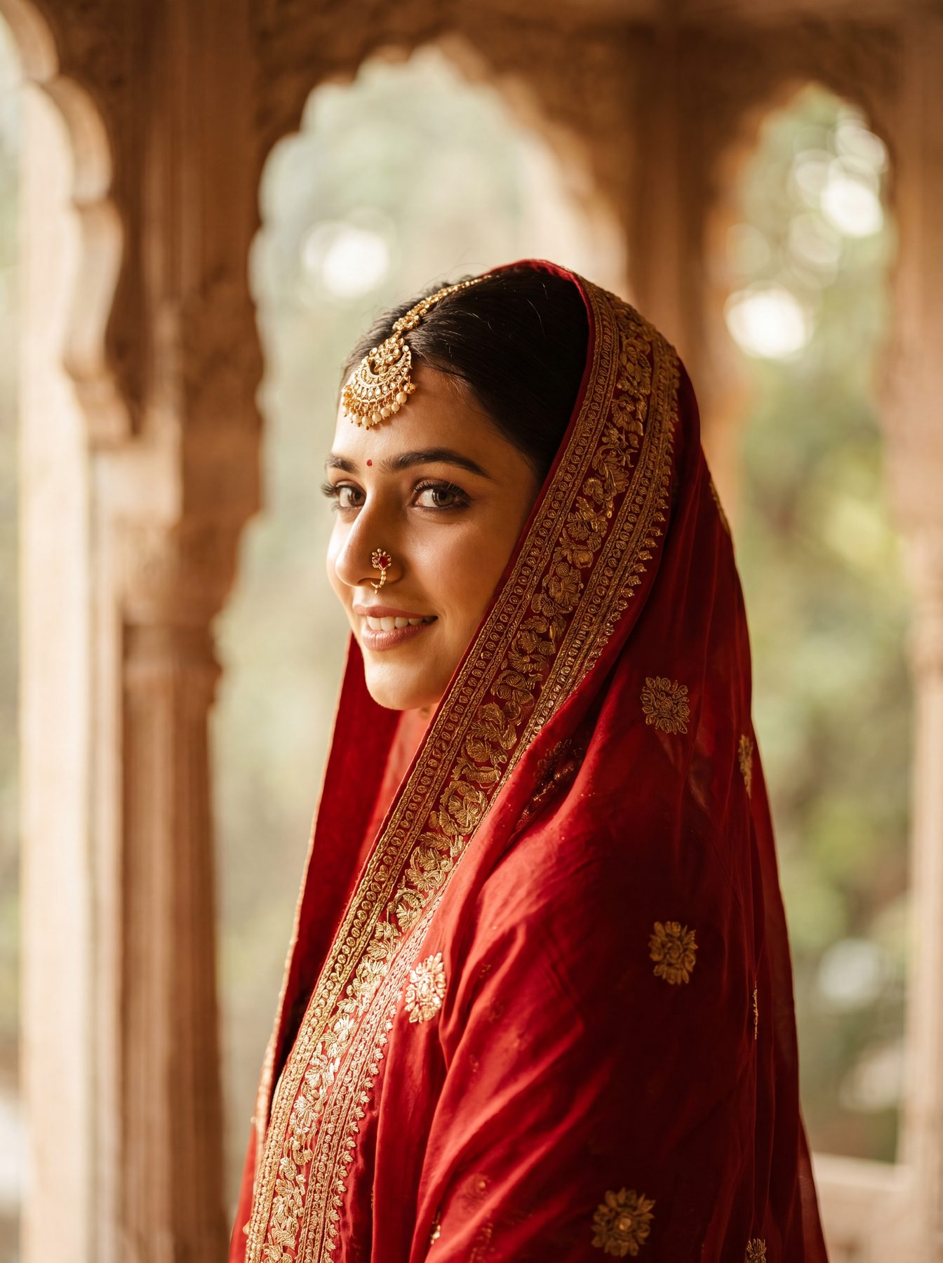 Bridal portrait