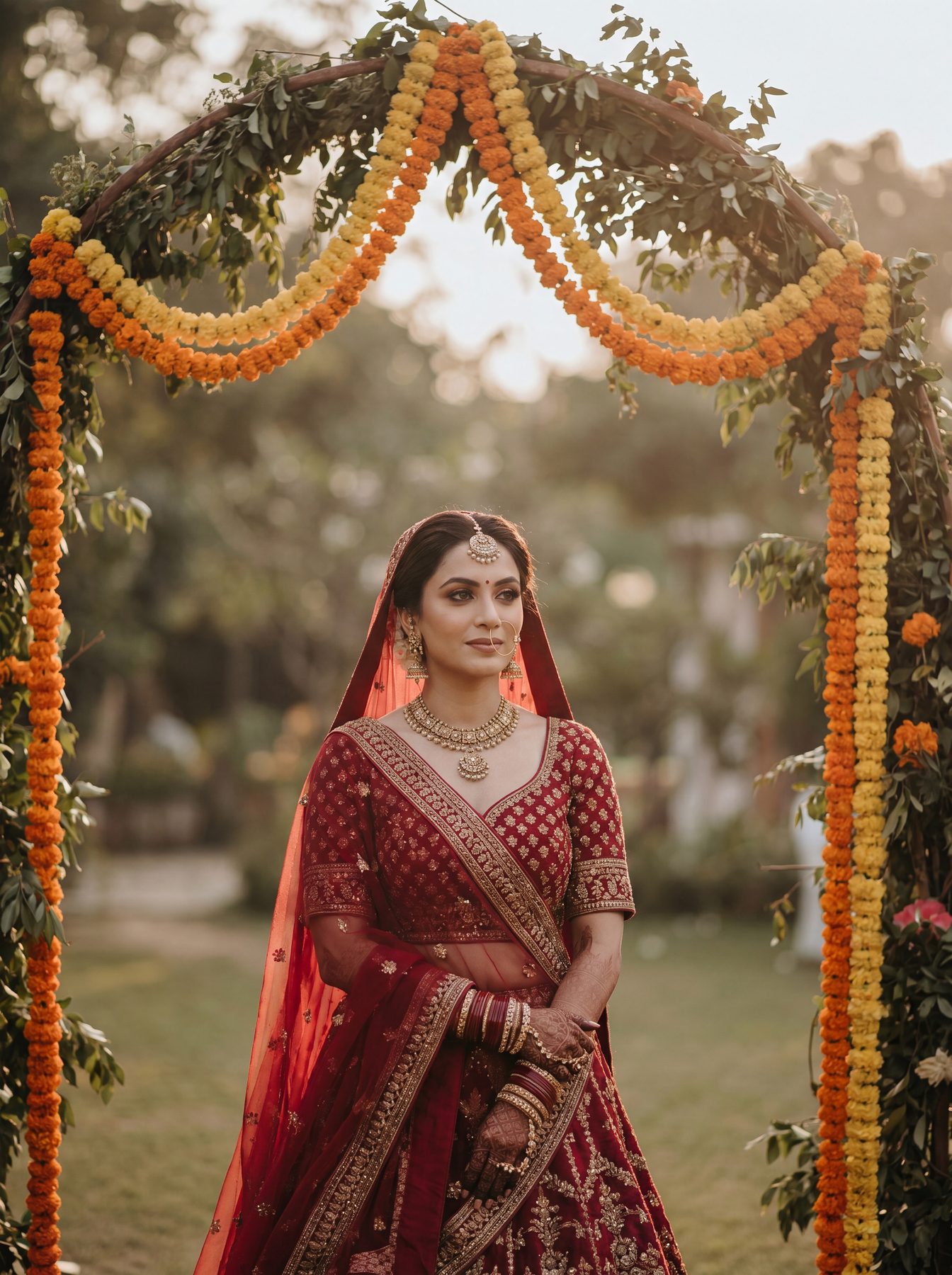 Bridal portrait